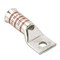 Panduit One-Hole Compression Lug, Standard Barrel, Copper, Red LCAF300-58-6 - alternate 2